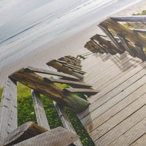 Obraz - Wejście na plażę (70x50 cm)