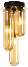 Złota lampa sufitowa 3X K394 L3-N72