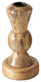Drewniany świecznik, KESSA, 16 - 20,5 cm, 2 sztuki