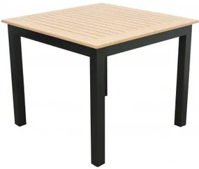 EXPERT WOOD antracyt - stół ogrodowy gastronomiczny aluminiowy 90 x 90 x 75cm