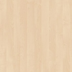 Stół z regulacją wysokości, 1 silnik, 745 - 1235 mm, blat 1800 x 800 mm, podstawa biała, brzoza