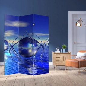Parawan - Abstrakcja - woda (126x170 cm)