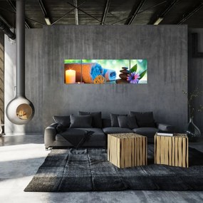 Obraz - Relaksujący masaż malarski (170x50 cm)