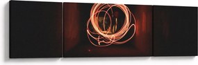 Obraz - linie w tunelu (170x50 cm)