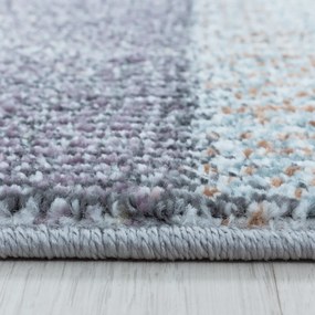 Dywan-nowoczesny Ottawa kwadraty multikolor  80 cm x 250 cm