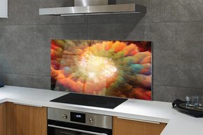 Szkło Ozdobne do Kuchni Nowoczesna Ekspresja Graficzna