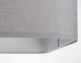 Lampa wisząca KWADRO LEN 009-40w20 szara BPS KONCEPT
