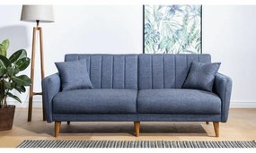 Sofa rozkładana Aqua ciemnoniebieska
