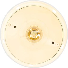 Designerska lampa sufitowa biała - Yana