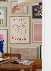 Plakat 50x70 cm Vino Lovers – Ruby Hughes – The Poster Club