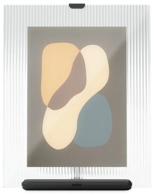 Czarna szklana ramka stojąca 19x23 cm Flute – Umbra