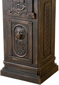 Skrzynka na listy antyczny mosiądz