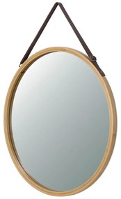 Lustro ścienne B053 NAT, bambus