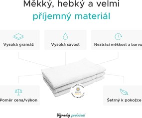 Ręcznik Classic mały beżowy 30x50 cm, 100% bawełna