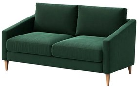 Ciemnozielona aksamitna sofa 170 cm Karoto – Ame Yens