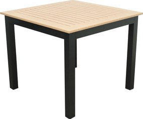 Doppler EXPERT WOOD antracyt - gastro stół aluminiowy 90x90x75cm - Towar z drobną wadą (N519)