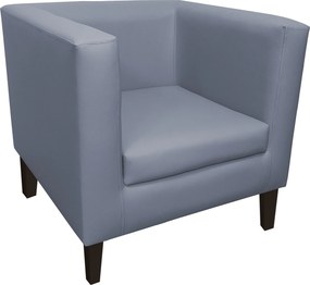 Fotel Monaco tkanina Eko-skóra : Kolor nogi - Venge, Kolor tkaniny - EKO-SKÓRA - 22D, Wysokość nogi - 20 cm