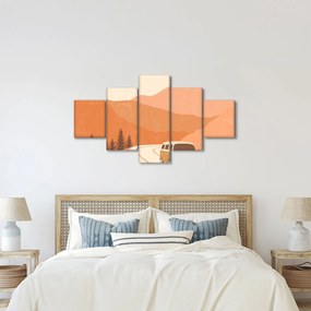 Obraz - Vintage van N⁰1 (125x70 cm)