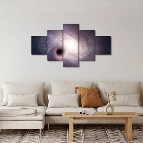 Obraz - Galaktyki spiralne (125x70 cm)