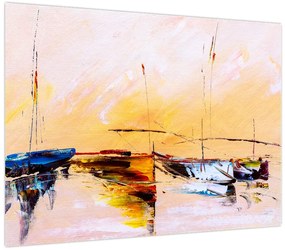 Obraz - Obraz statku (70x50 cm)