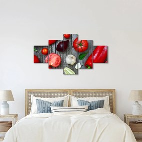 Obraz warzyw (125x70 cm)