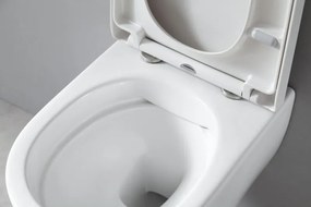 Kompletny zestaw WC 3: Miska WC wisząca bezkołnierzowa NT2039