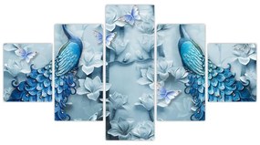 Obraz pawi (125x70 cm)
