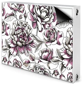 Mata dekoracyjna grzejnikowa Róże