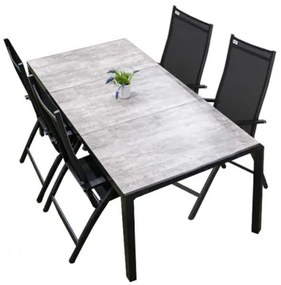 BERGAMO EXPERT - aluminiowy zestaw sof 4+1