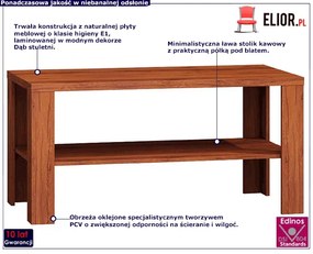 Ława kawowa dąb stuletni - Lorines 14X