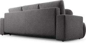 Sofa VELO z funkcja spania i pojemnikiem CIEMNY SZARY CORAL 80
