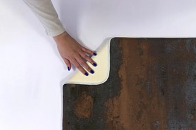 Antypoślizgowy dywanik łazienkowy Antypoślizgowy dywanik łazienkowy Rdza