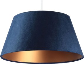 Granatowa lampa wisząca dzwon glamour - 5X S409 Z4-E99