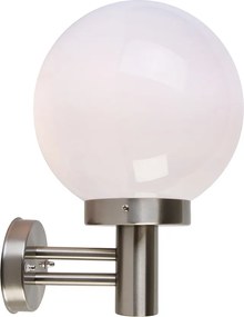 Nowoczesna lampa ścienna zewnętrzna stal nierdzewna IP44 - Sfera
