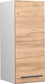 Szafka ścienna złoty dąb energetyczny 30x34.1x72 fame-line