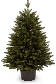 Choinka sztuczna w doniczce PE Świerk Alpejski 80cm