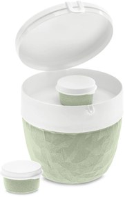 Śniadaniówka, pojemnik na sałatkę i sos BENTOBOX L, 3 elementy, KOZIOL