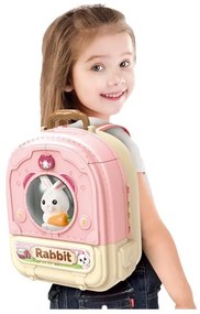 Woopie królik w plecaku 3w1 farma domek ogródek