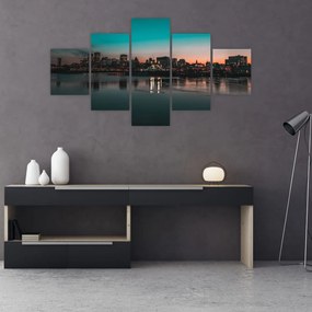Obraz dużego miasta (125x70 cm)