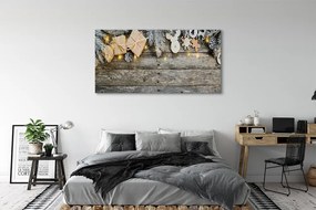 Obraz na płótnie Gałązki, Prezenty i Szyszki