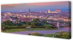 Zdjęcie na płótnie Panorama nad Włoską Rzeką