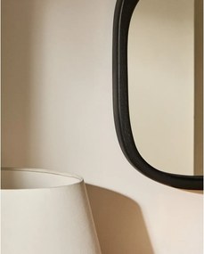 Lustro ścienne z drewnianą ramą 45,5x47 cm Alura – Kave Home