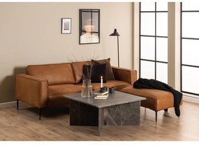 Czarny marmurowy stolik 90x90 cm Vega – Actona