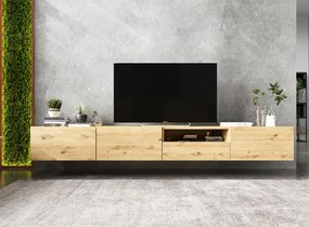 Dwudrzwiowa szafka RTV wisząca Enjoy dąb artisan