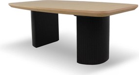 Stół rozkładany LINEA Dąb do Salonu Jadalni 200-300 x 110 x 76 cm, Owalny