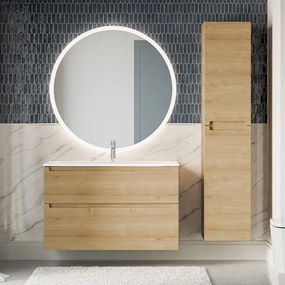 Badmöbel Set VIREO 100 cm mit Waschbecken