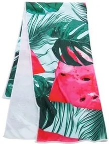 Ręcznik plażowy Monstera, 75 x 150 cm