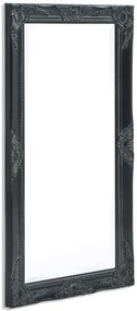 Eleganckie wiszące lustro w ramie w stylu boho N9-E65