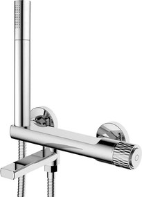 Mexen Diamond bateria wannowa z zestawem prysznicowym, chrom - 71530-00