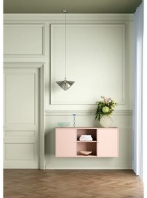 Jasnoróżowa komoda wisząca 133x61x42 cm Mistral – Hammel Furniture